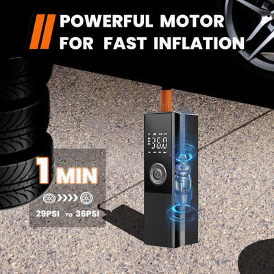 Cordless Pump with Pressure Gauge
